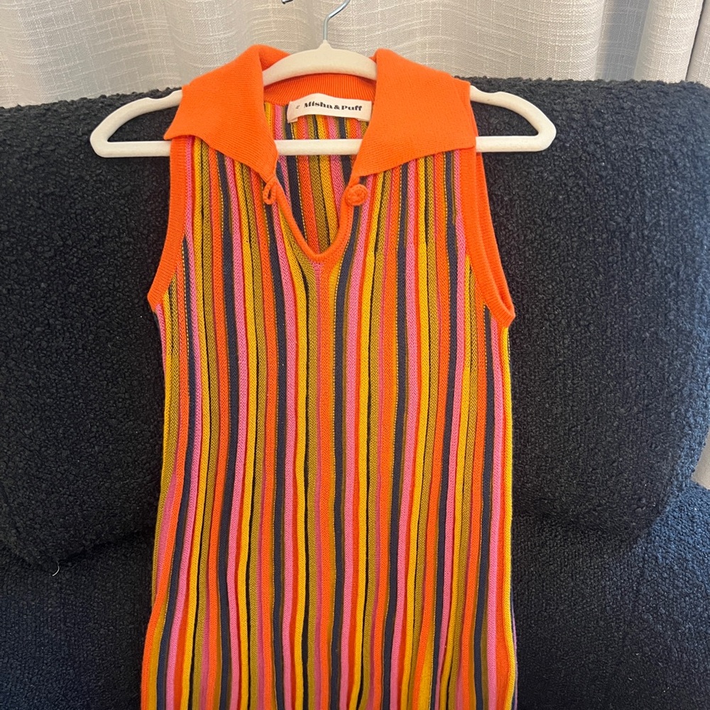 Misha and puff accordion dress